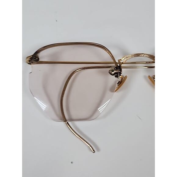VINTAGE AO AMERICAN OPTICAL 1/10 12K GF GOLD FILLED EYEGLASSES Frames Only - Picture 6 of 10